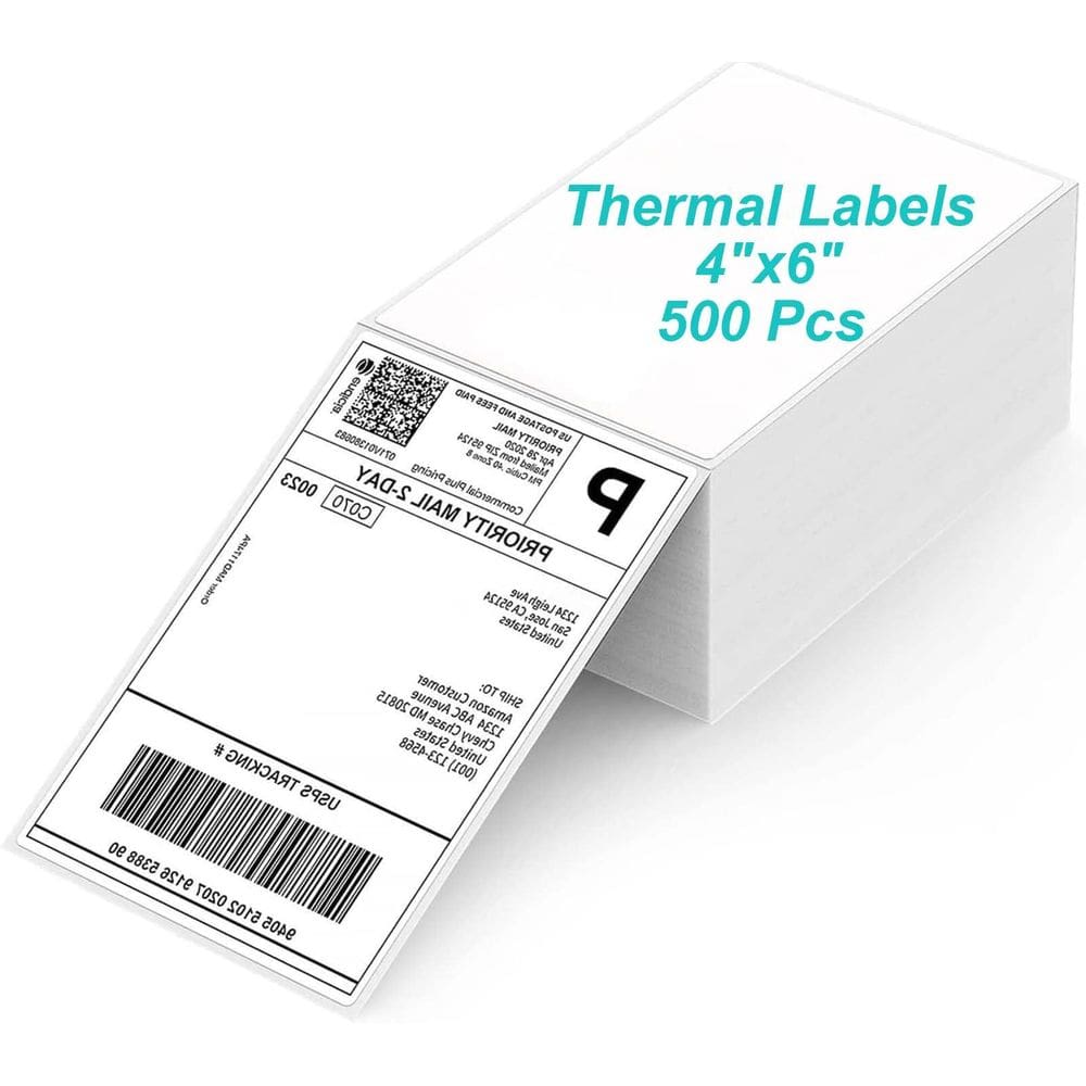 Etiquetas térmicas Coopaty Direct 4x6 1000 Etiquetas para Zebra Rollo