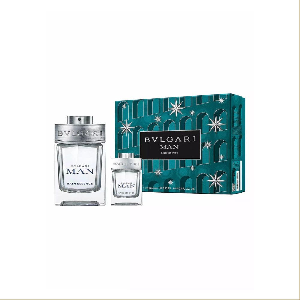 Perfume BVLGARI Man Rain Essence Eau de Parfum, 100 ml, 2 unidades