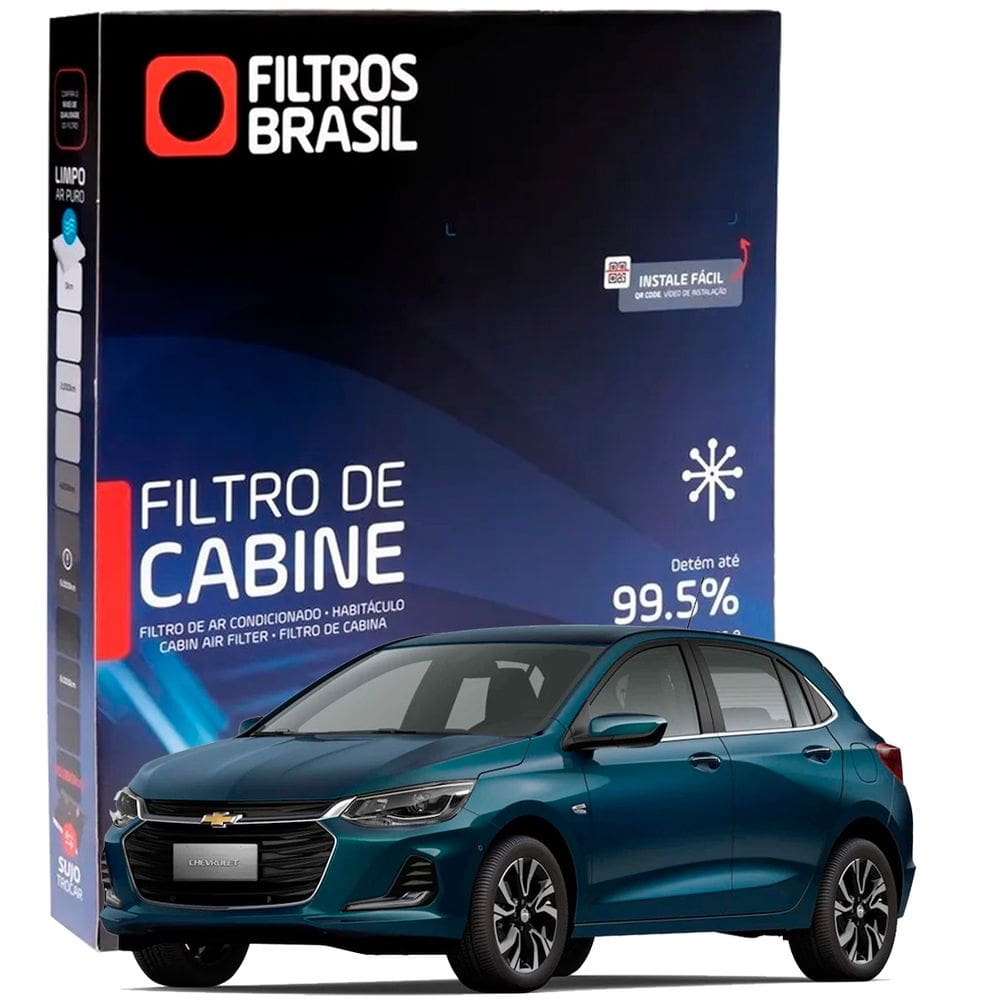 Filtro Cabine GM Onix Plus Turbo LT LTZ Premier 2019 a 2022