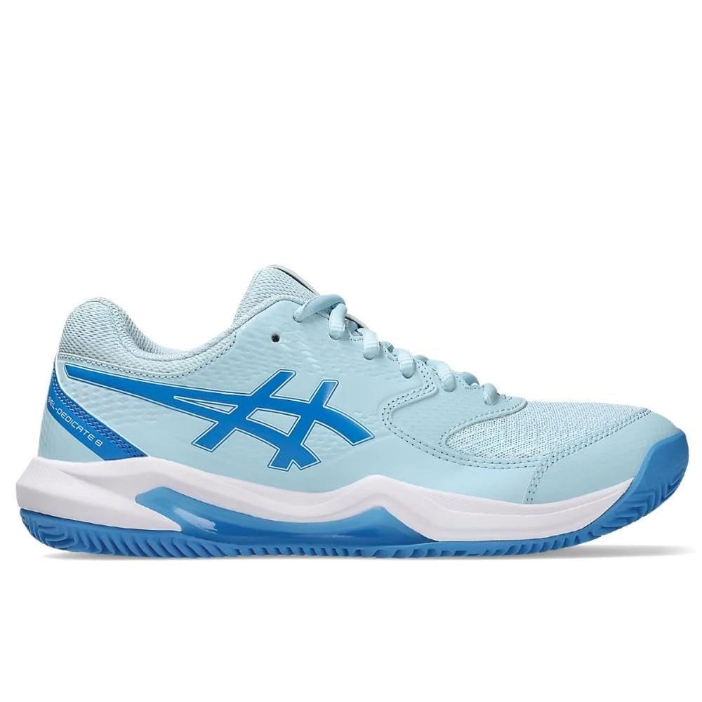 Tênis Asics Gel Dedicate 8 Clay - Azul Claro e Azul