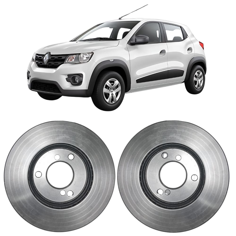 Disco De Freio Ventilado Fremax Renault Kwid 1.0 2019 A 2021