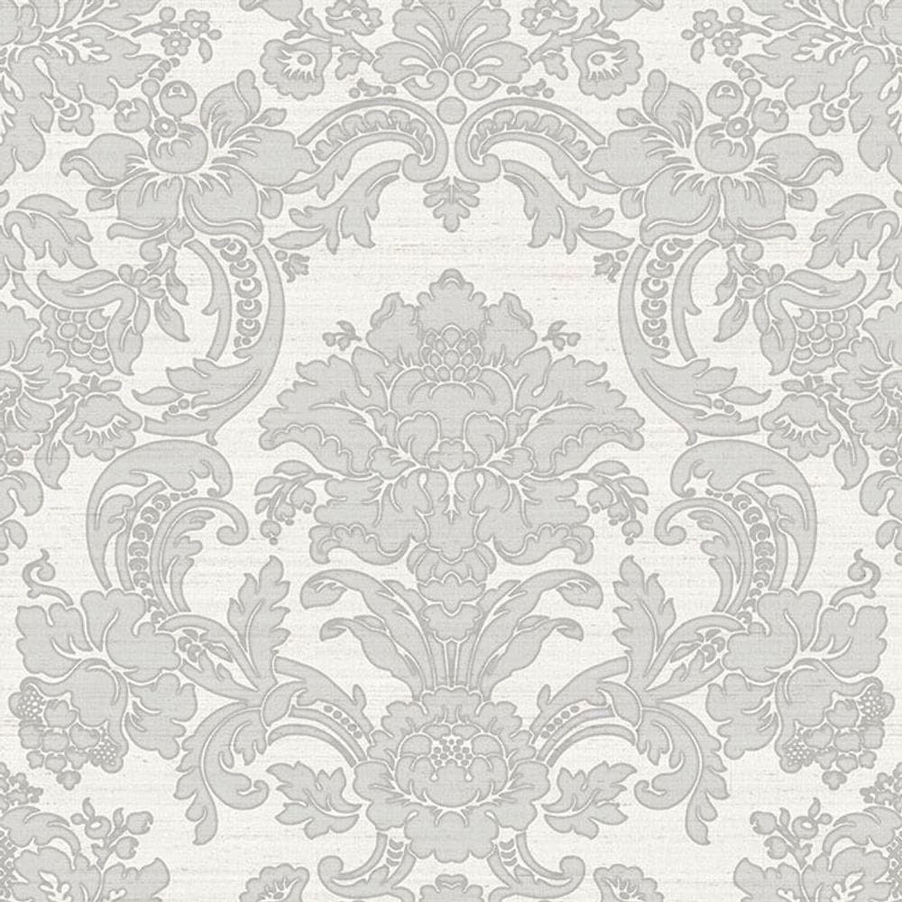 Papel De Parede Tradizioni Damask Branco 33341