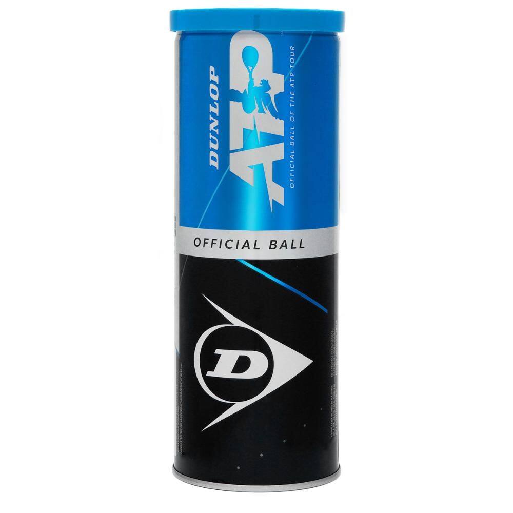 Bola de Tênis Dunlop ATP Premium - Tubo com 3 Bolas