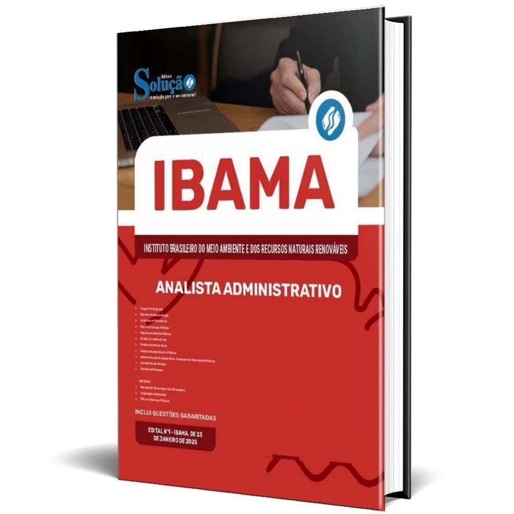 Apostila Concurso Ibama 2025 - Analista Administrativo