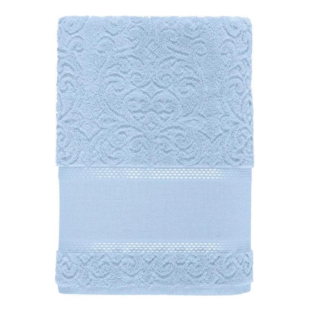 Toalha Banho Gigante Karsten Melina II Azul Claro 86x150cm