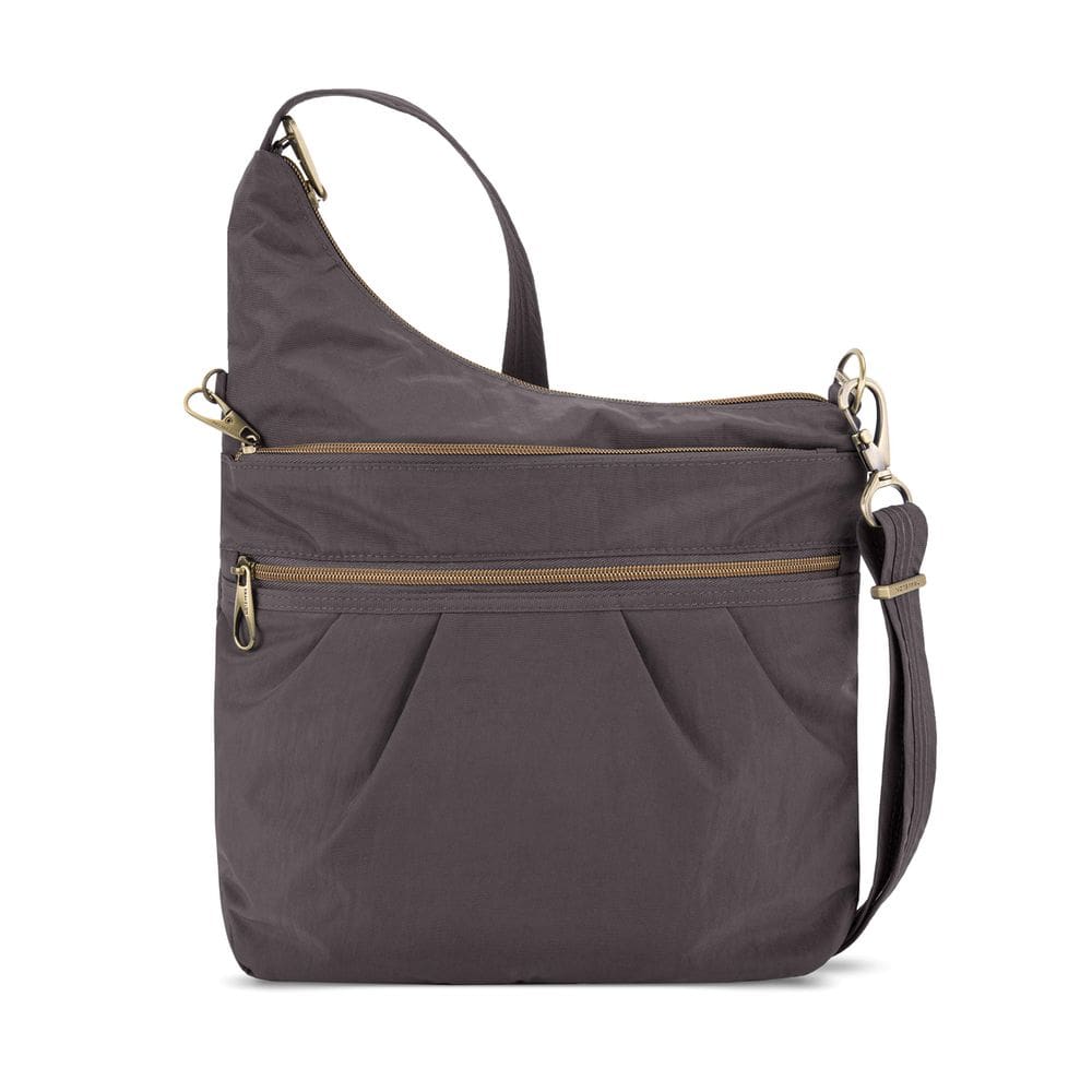 Bolsa transversal Travelon Anti-Theft Signature Smoke