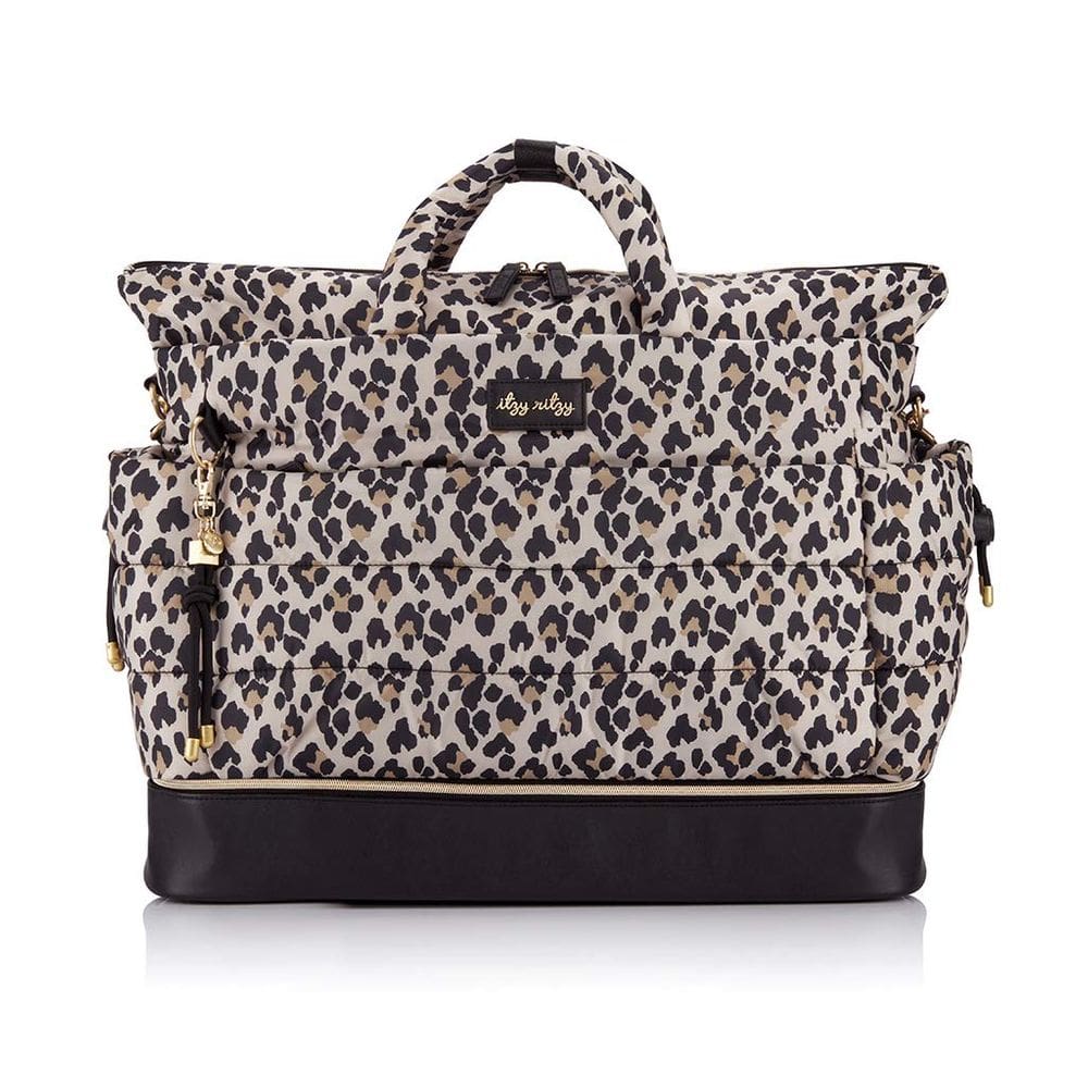 Mala de viagem Itzy Ritzy Dream Weekender Lightweight Leopard