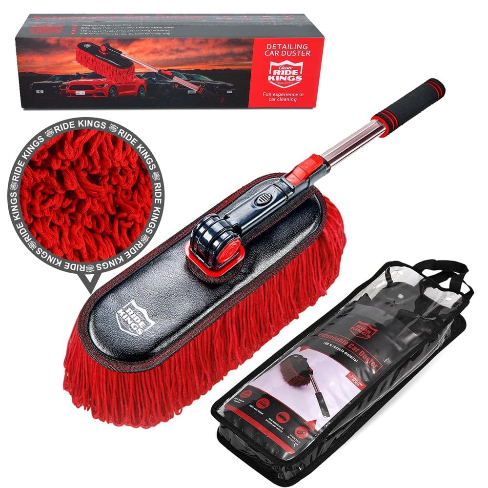 Escova macia para carro Car Duster RIDE KINGS Exterior Scratch Free