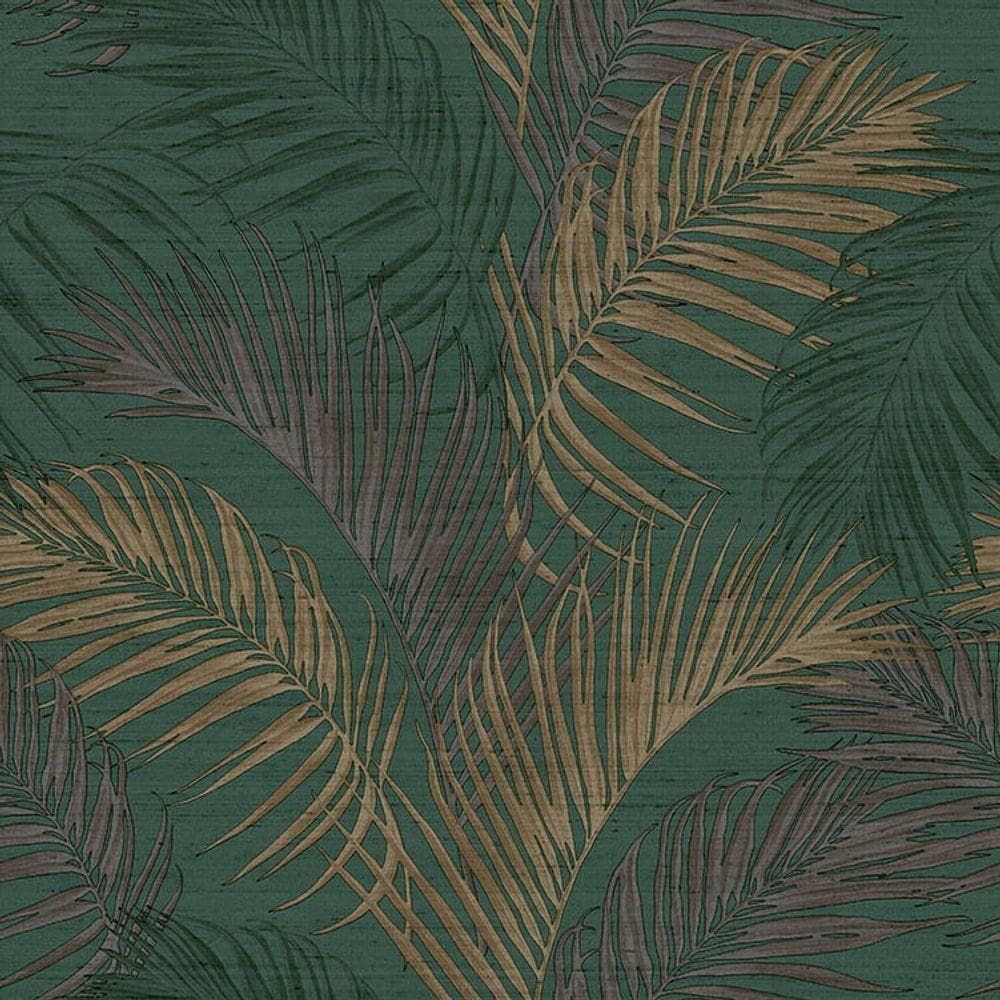 Papel De Parede Tradizioni Folhagem Verde 33317