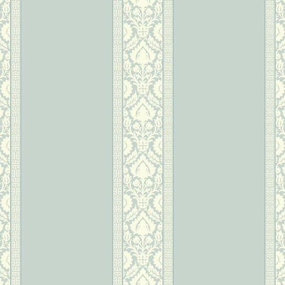Papel De Parede Waverly Stripes Santa Maria Stripe Azul Sv2692 Waverly Stripes Sv2692