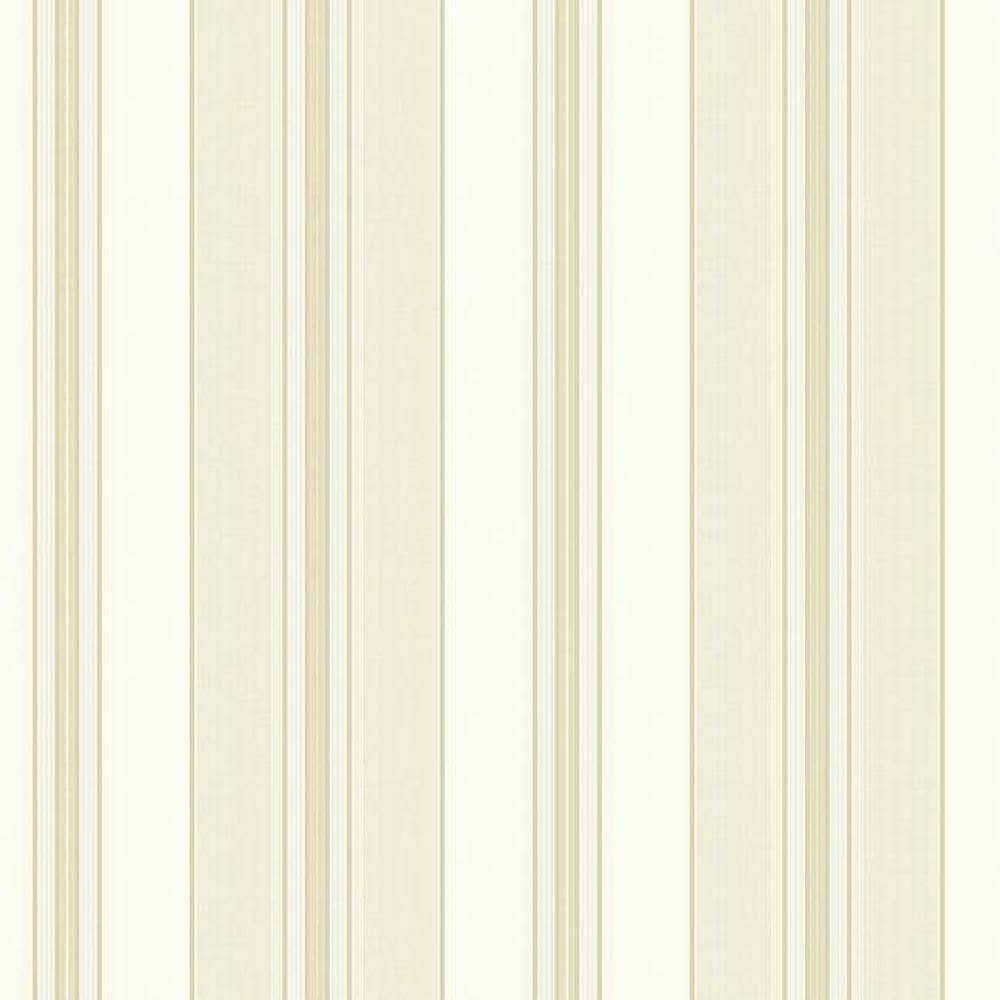 Papel De Parede Waverly Stripes Lovers Lane Bege Wa7781 - Rolo 10m X 0,52m