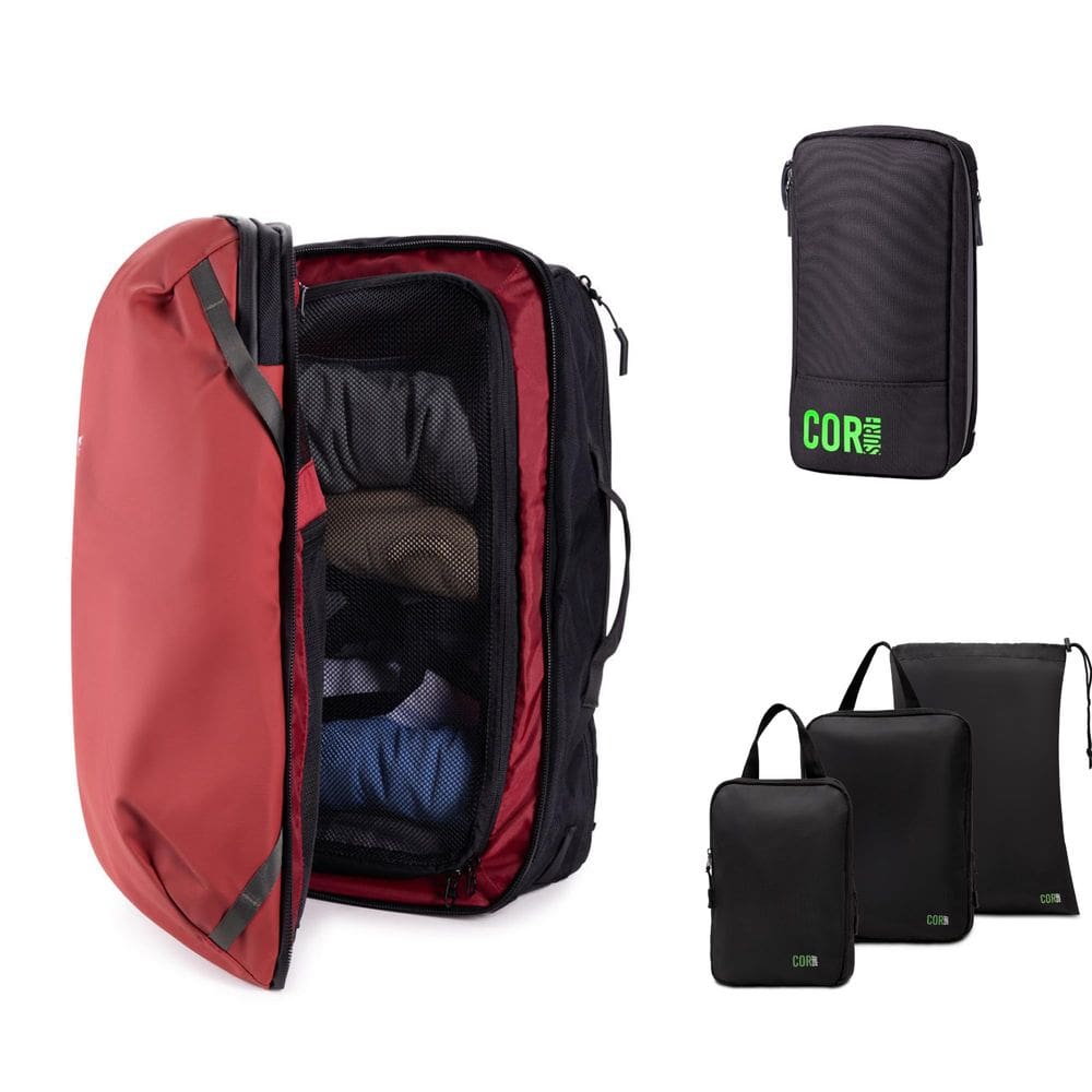Mochila de viagem COR Surf Island Hopper 28L com bolsa de higiene