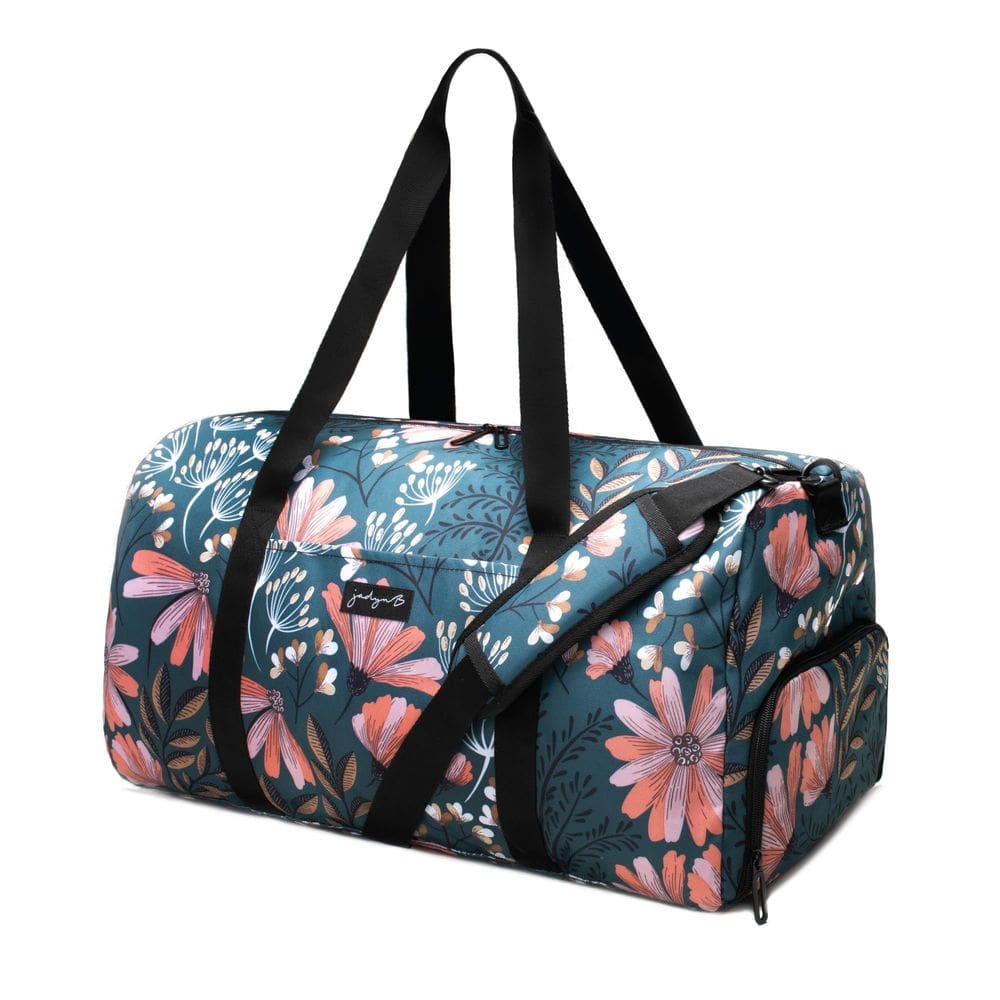 Mochila feminina grande de fim de semana Jadyn 22 com bolso para sapatos