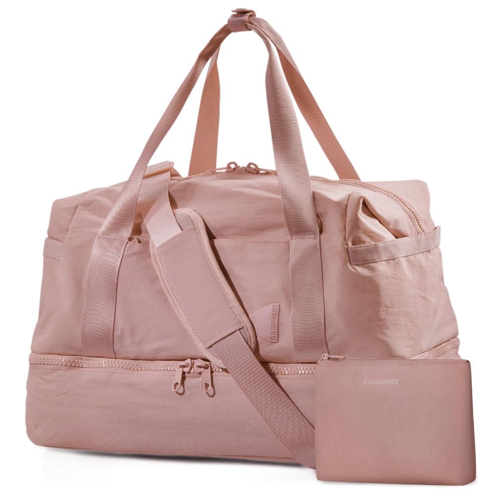 Bolsas Weekender Bagsmart Travel, mochila de viagem com compartimento para sapatos