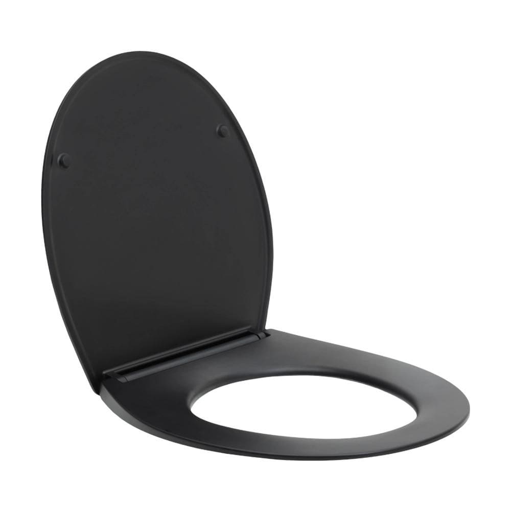 Assento Termofixo com Soft Close para Vaso Sanitário Titanita Pingoo.casa - Preto