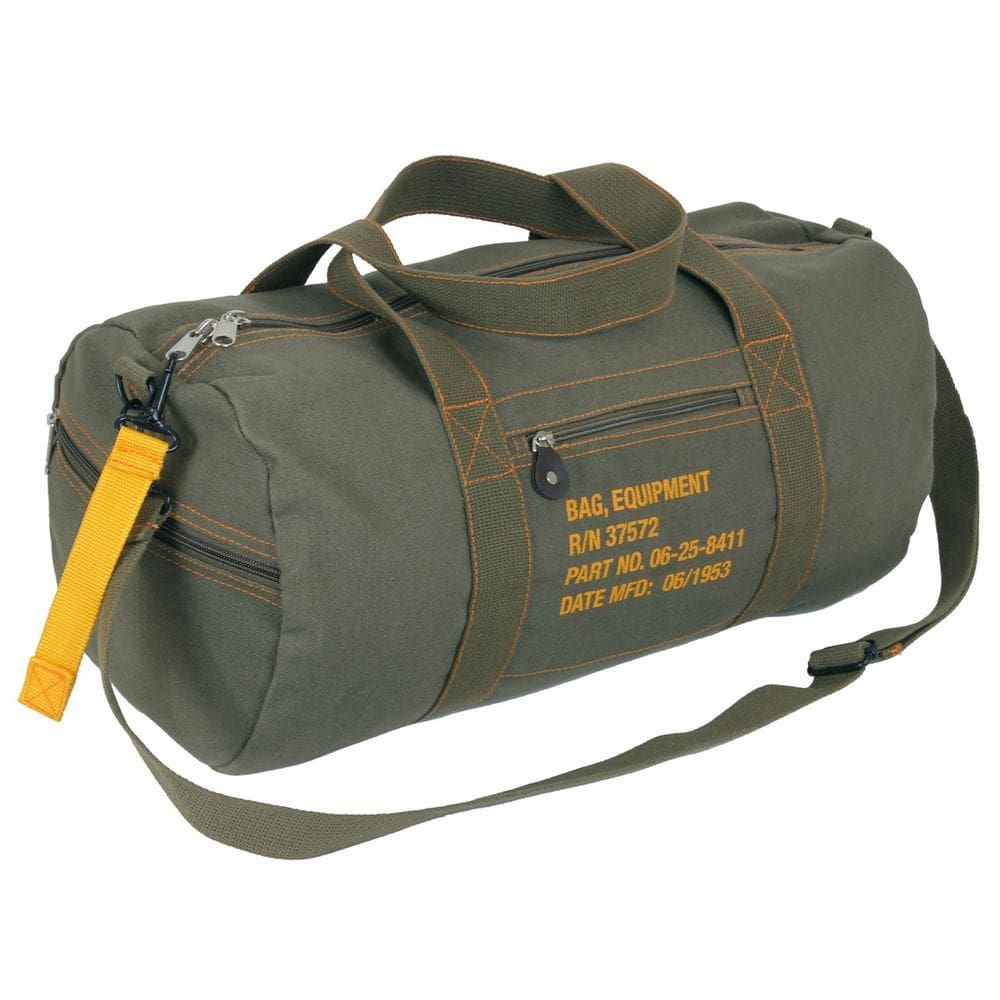 Mochila Rothco Canvas Equipment Travel & Gym Olive Drab