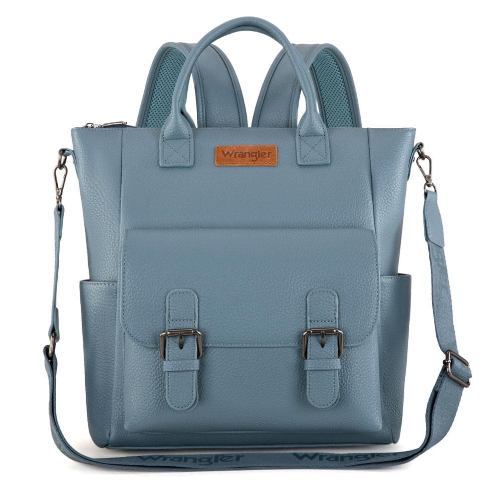 Mochila feminina Montana West Wrangler de couro vegano