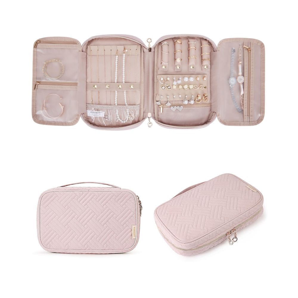 Estojo organizador de joias BAGSMART Travel para colar e brincos