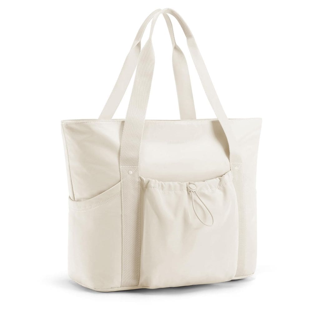 Sacola feminina BAGSMART, grande, de viagem, bege