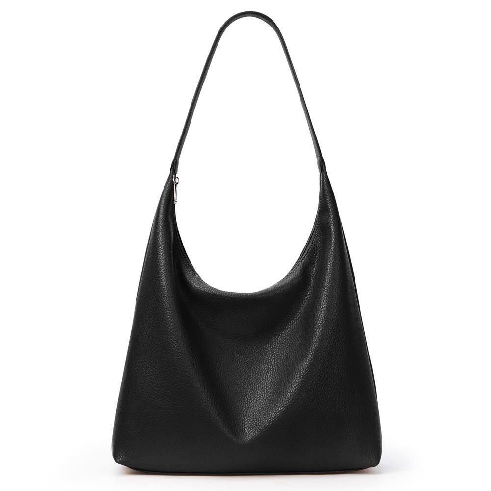 Sacola KALIDI Casual Vegan Leather Hobo Zipper para mulheres
