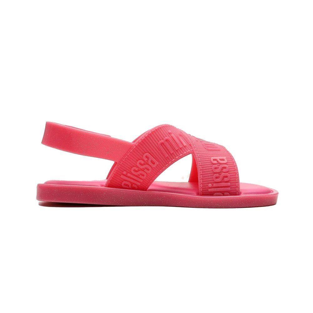 Sandália Melissa Mini M Lover Sandal Baby Rosa Escuro