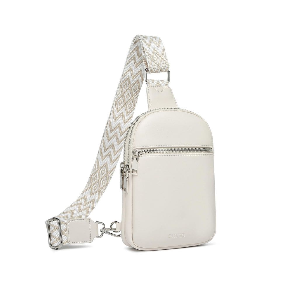 Bolsa tipo estilingue DIOMO Anti Theft Small para mulheres em couro vegano