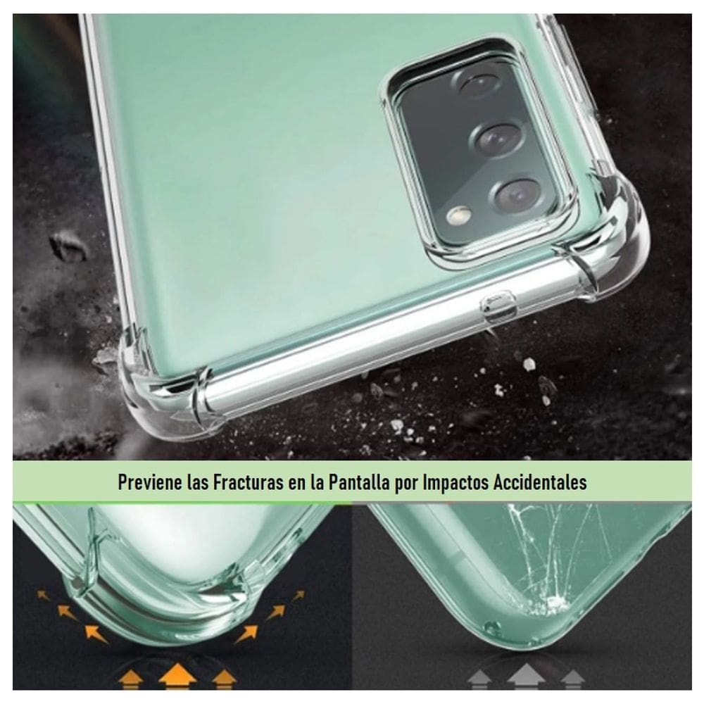 Capa de silicone para Samsung A32 4G - transparente