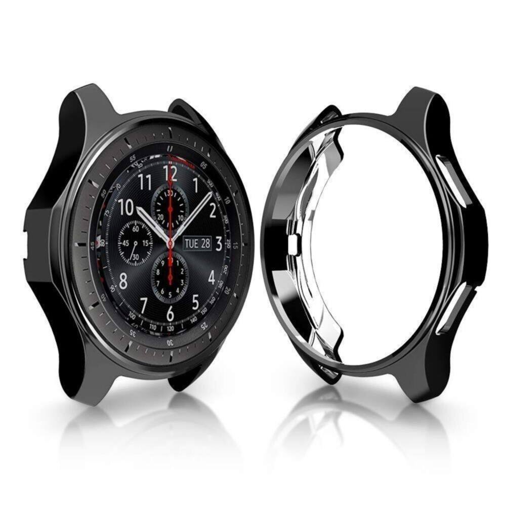 Capa protetora com moldura para Samsung Galaxy Watch 4 Classic 46m