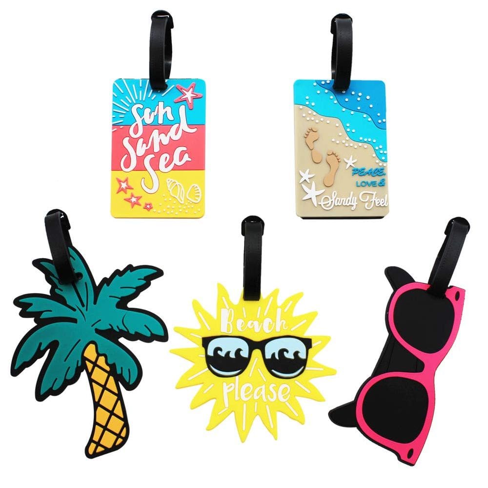 Etiquetas de bagagem Mziart Cute Summer Beach Bag para mulheres e homens (5)