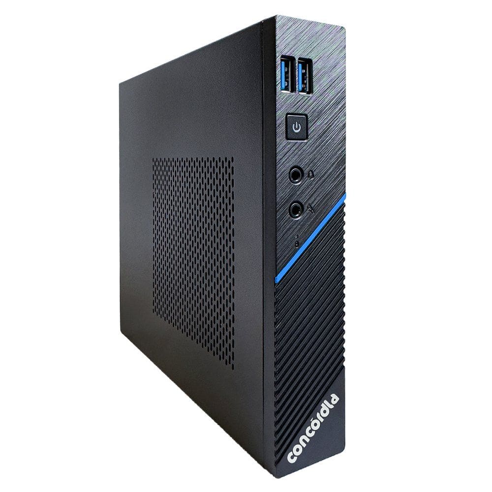 Micro PC Concórdia Intel Core i5 12400 8GB SSD 256GB Windows 11 Pro