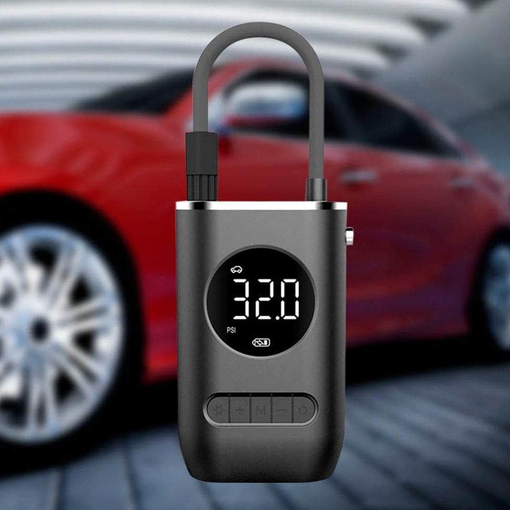 Mini Bomba De Ar Elétrica Portátil Para Encher Pneu