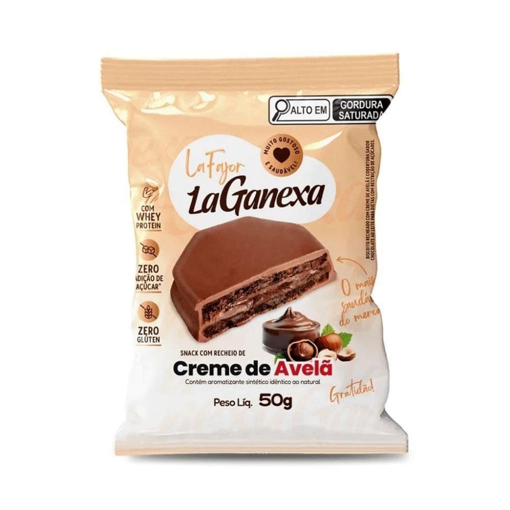La Fajor La Ganexa 50g Creme De Avelã