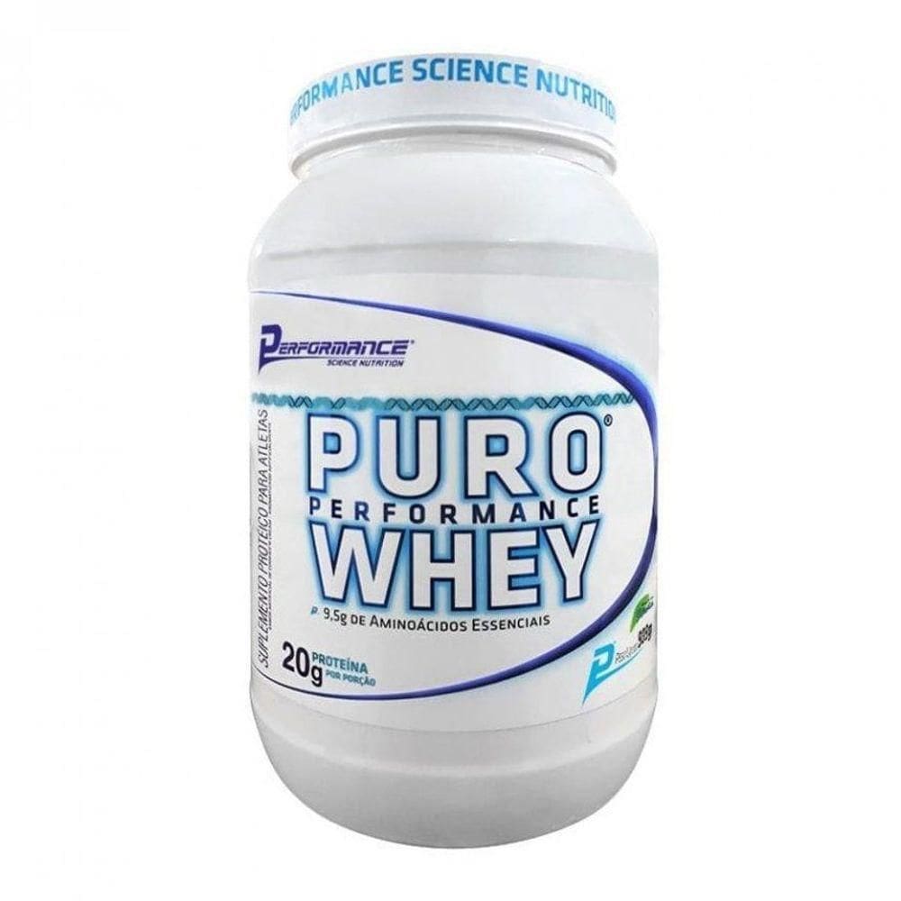 Puro Performance Whey 909g Sabor Doce De Leite