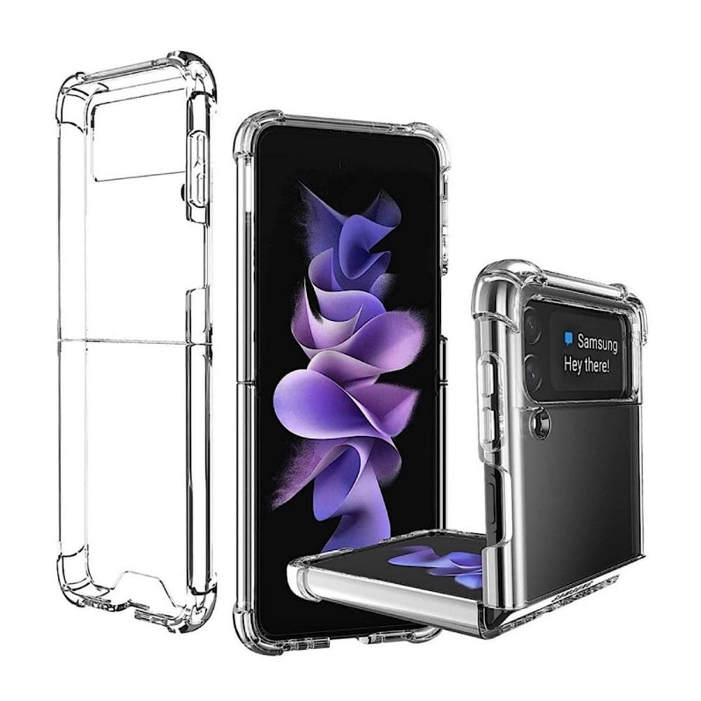 Capa para plástico rígido transparente Samsung Z Flip 4