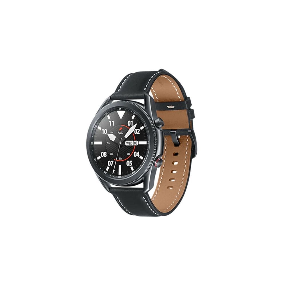 Pulseira de couro para Galaxy Watch 46mm/Watch 3 45mm