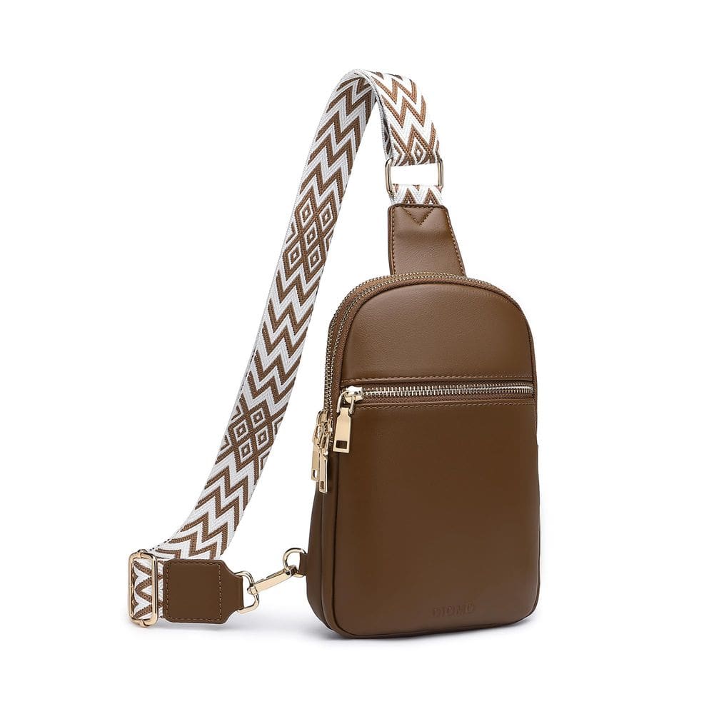 Bolsa tipo estilingue DIOMO Anti Theft Small para mulheres em couro vegano