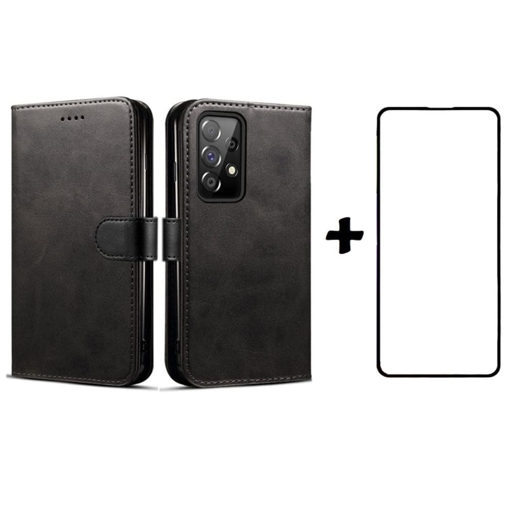 Capa flip para Samsung A73 Full Lamina Black