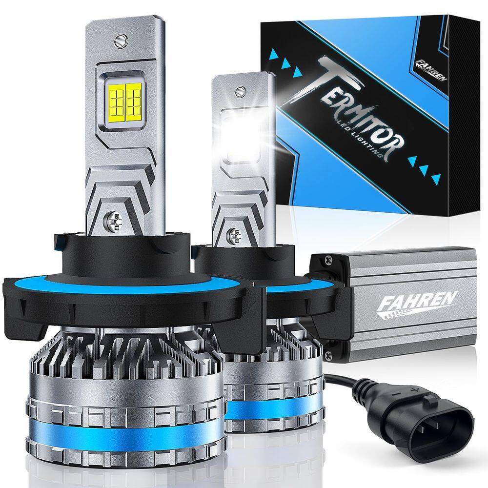 Lâmpadas de neblina FAHREN H13 9008 120W 32000LM 6500K (pacote com 2)