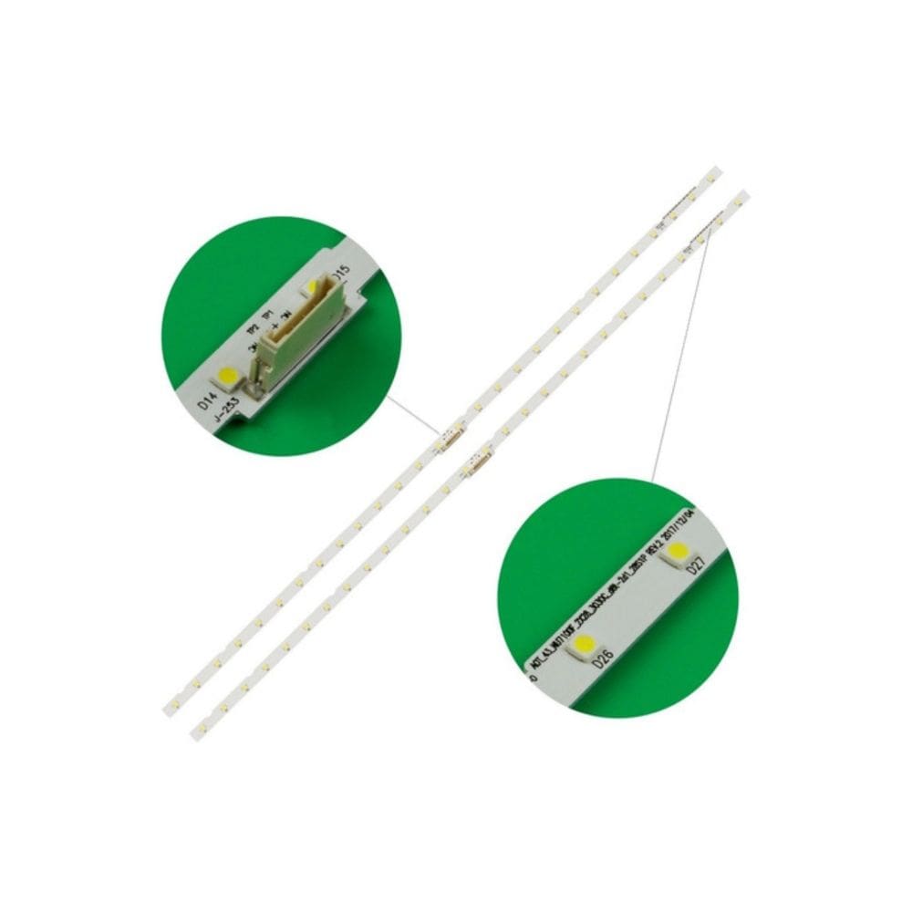 Conjunto de faixas de LED para TV Samsung 55 UN55nu7100 UN55nu7300