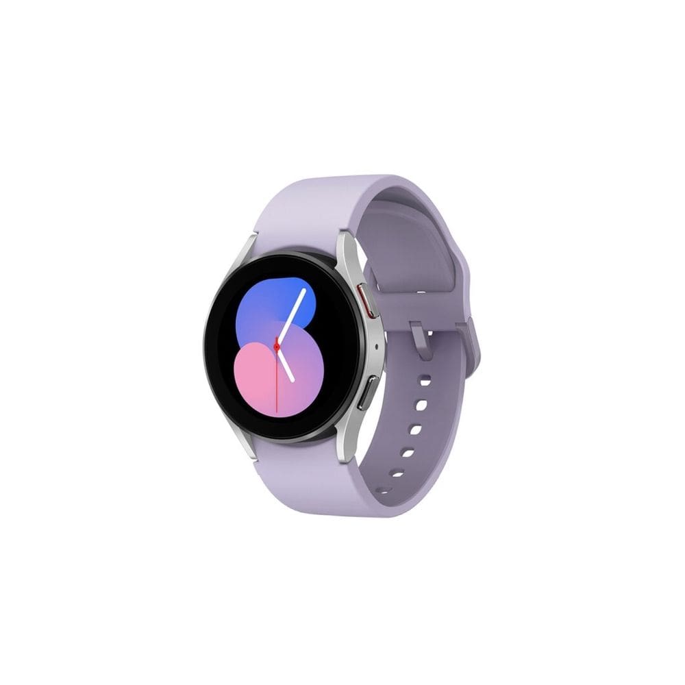 Pulseiras para Galaxy Watch 4, 5 e 6 em silicone roxo