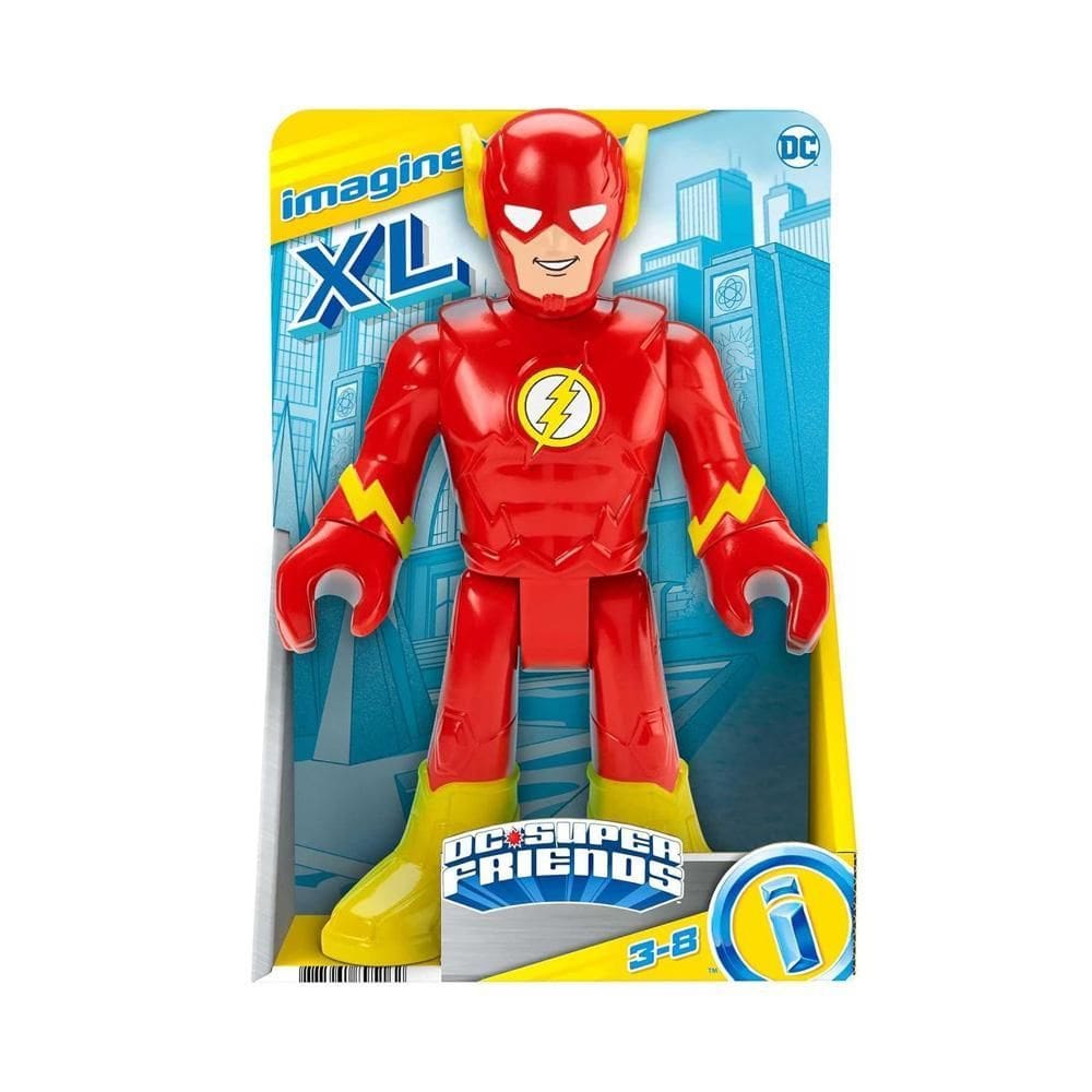 Boneco Imaginext Dc Super Friends Xl Flash Hxh34 Mattel