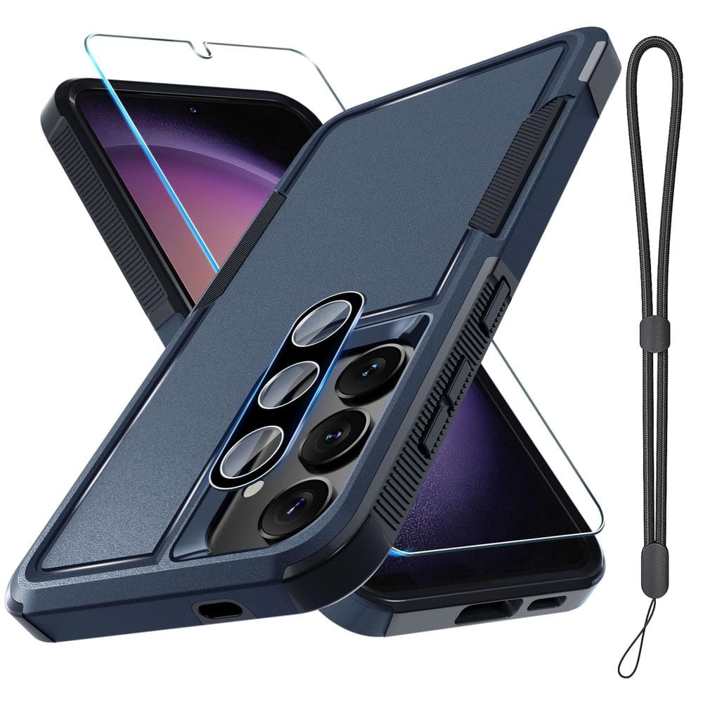 Capa de telefone RMOCR para Samsung Galaxy S24 FE azul marinho