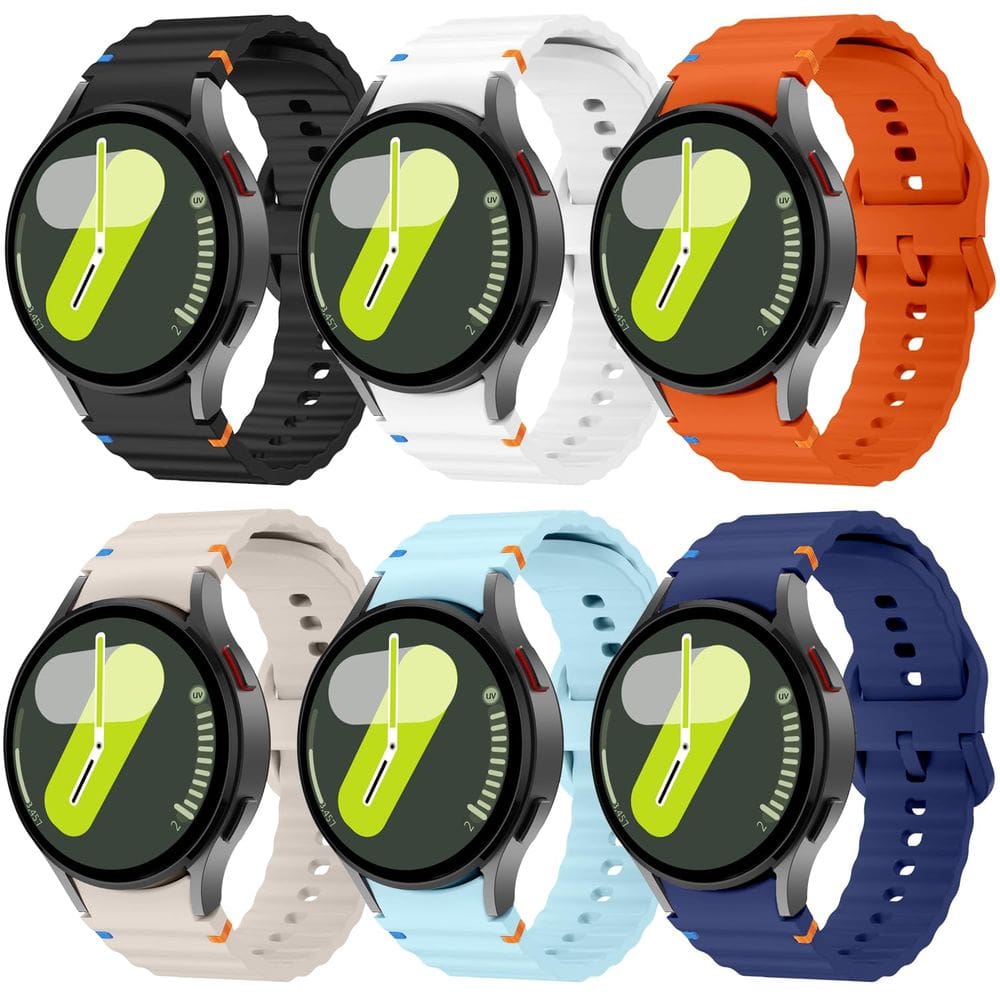 Pulseiras esportivas Wivzuyt compatíveis com Samsung Galaxy Watch 7 6 5