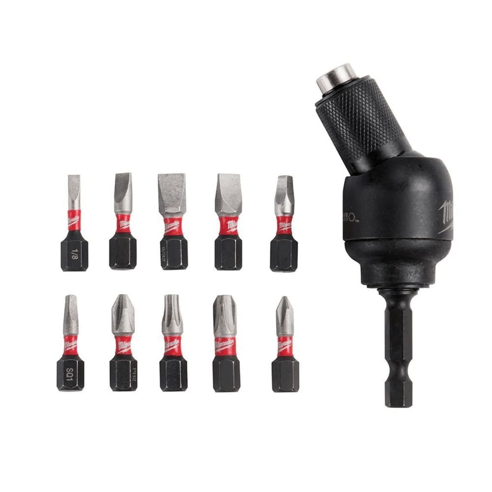 Extensor Giratório P/Bit 1/4" Com 11Pçs 48-32-2301 Milwaukee