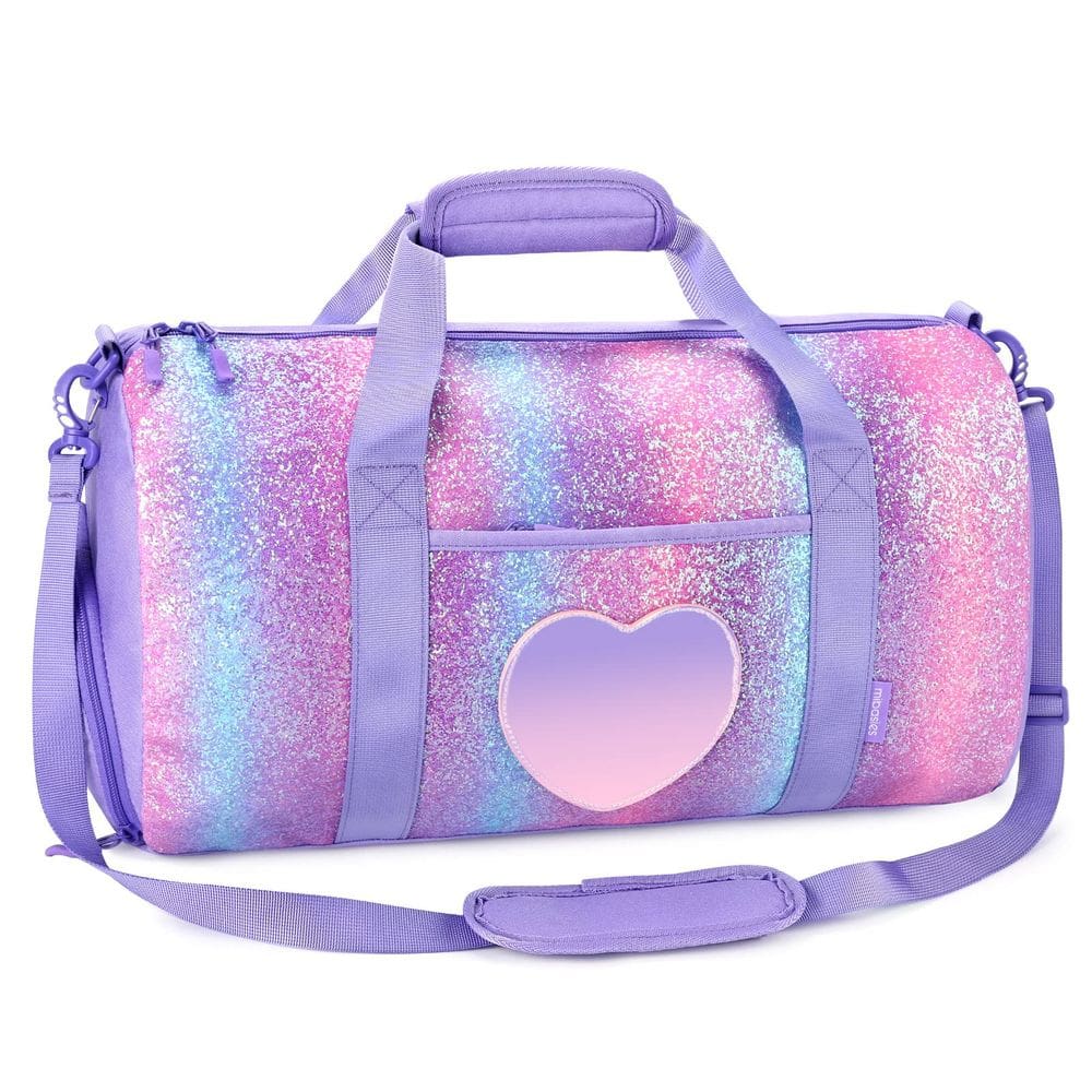 Mochila mibasies Dance para meninas e crianças com compartimento para sapatos
