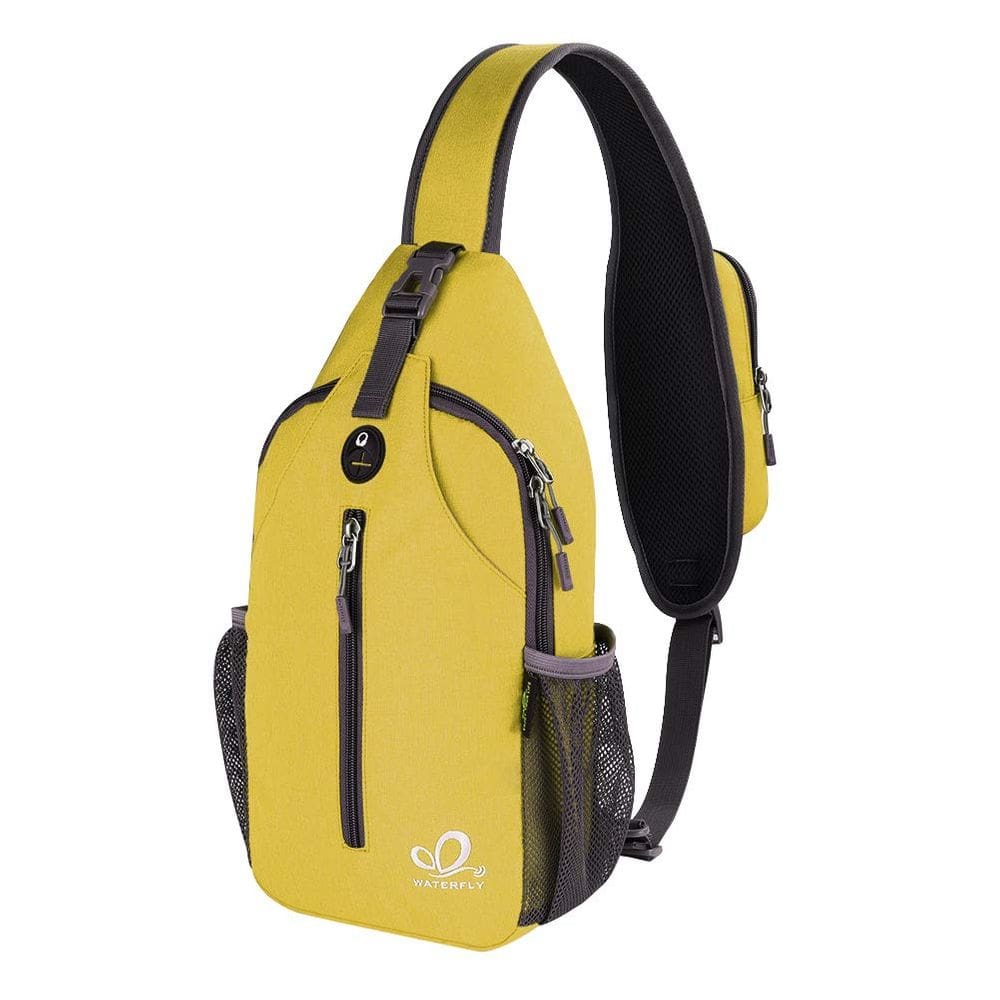 Mochila Crossbody Sling, bolsa de viagem e caminhada WATERFLY