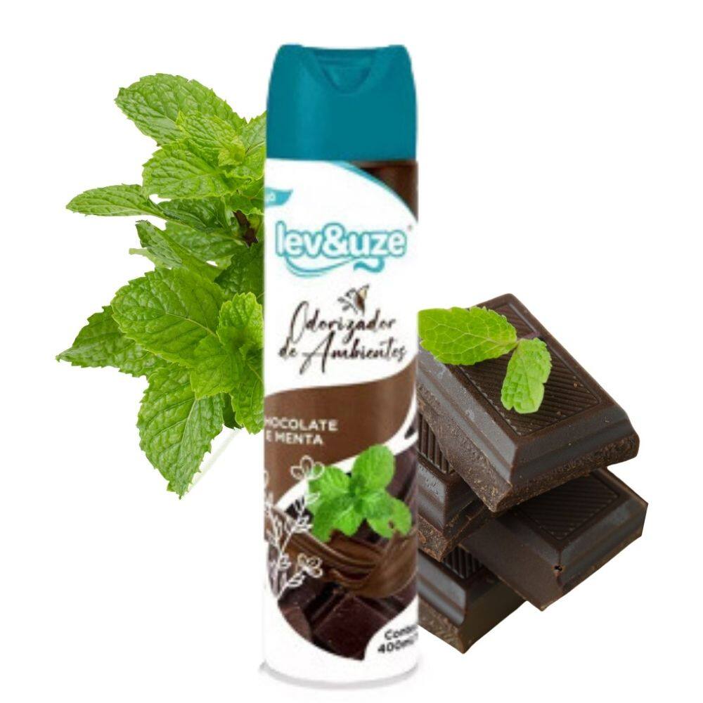 Odorizador De Ambiente Chocolate E Menta Lev&Uze