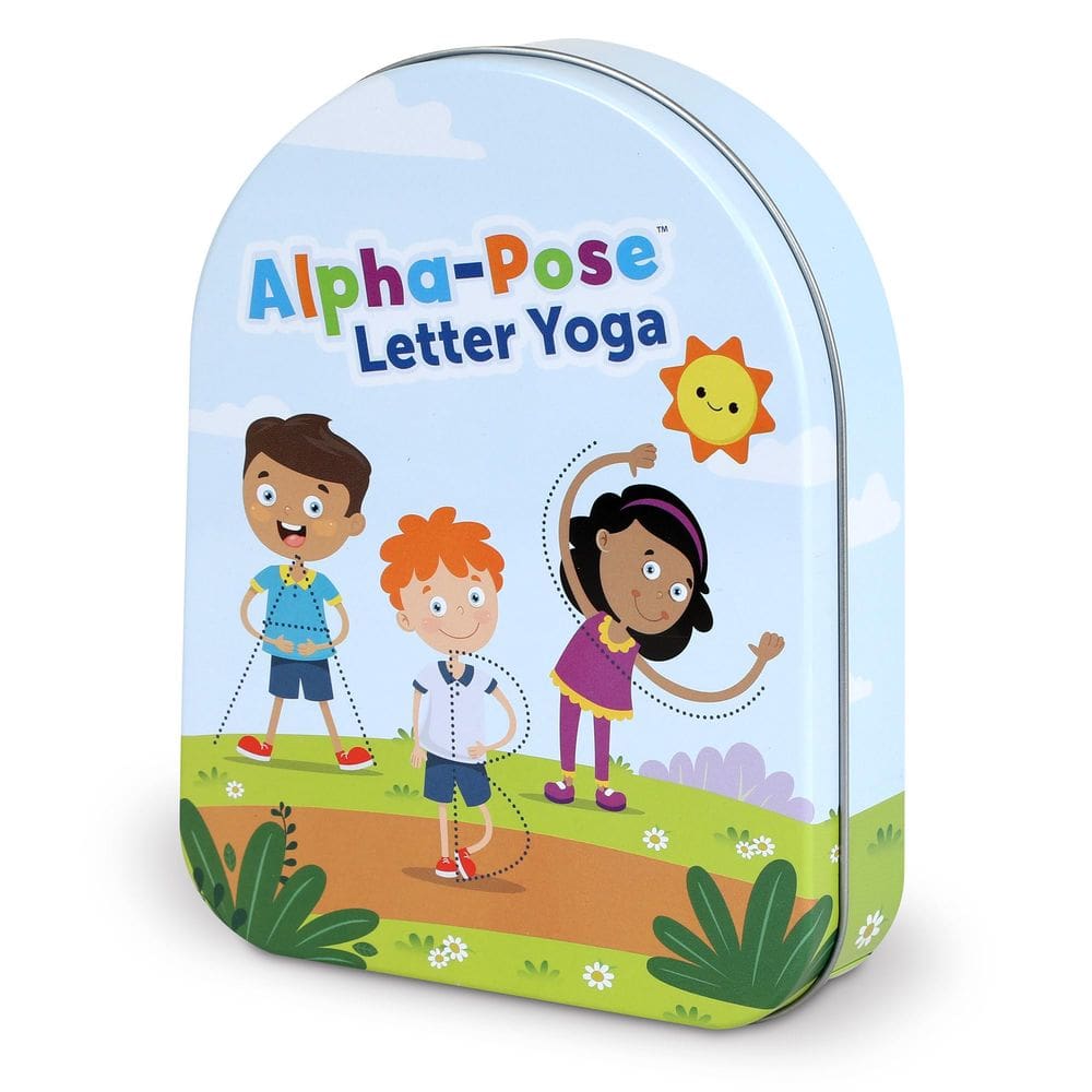 Recursos de aprendizagem Alpha-Pose Letter Yoga Kids Yoga
