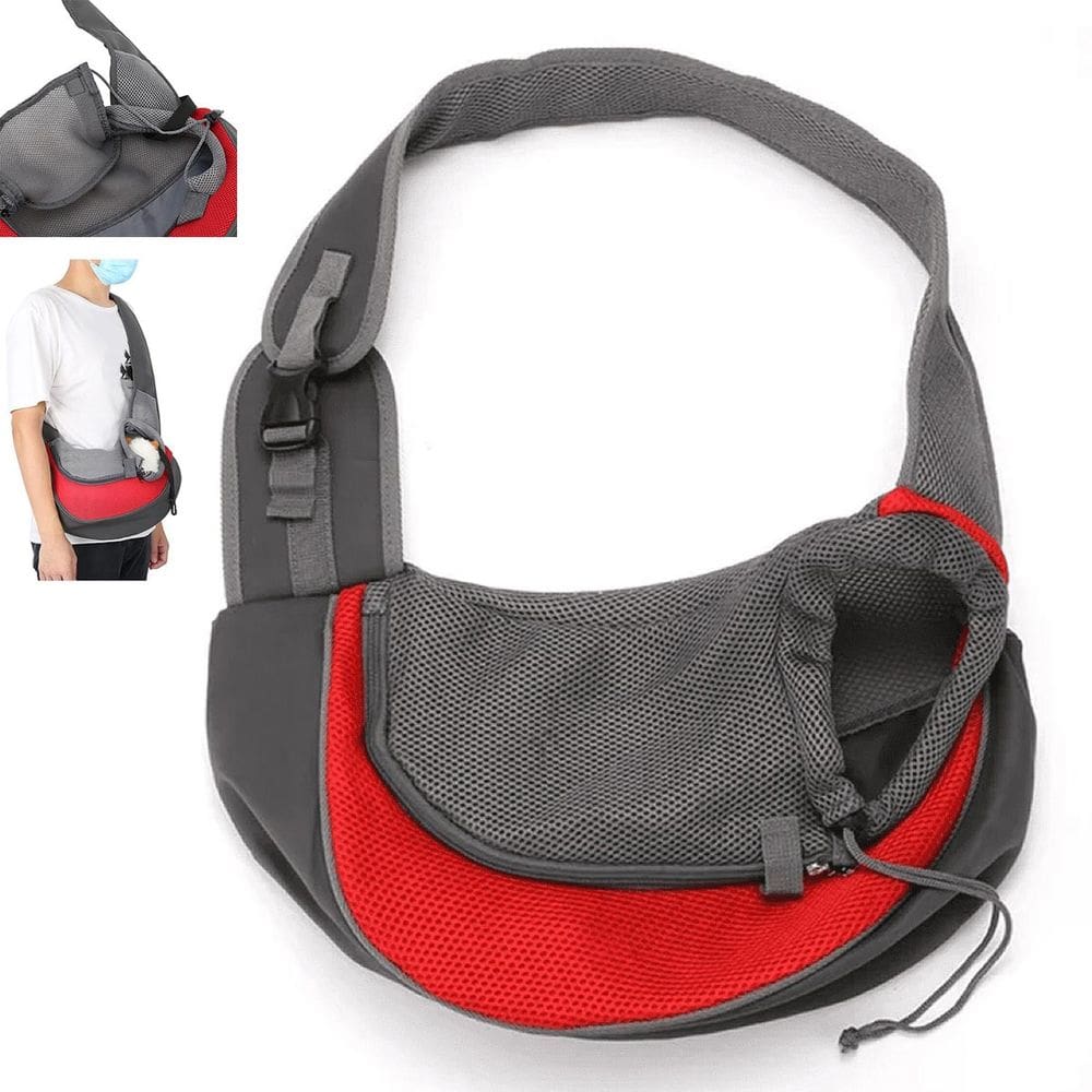 Bolsa Canguru Cachorro Cao Gato Pet Carregador Animal de Estimaçao Mochila Pequeno Porte Ombros Costas Viagem Lazer Transporte Passeio