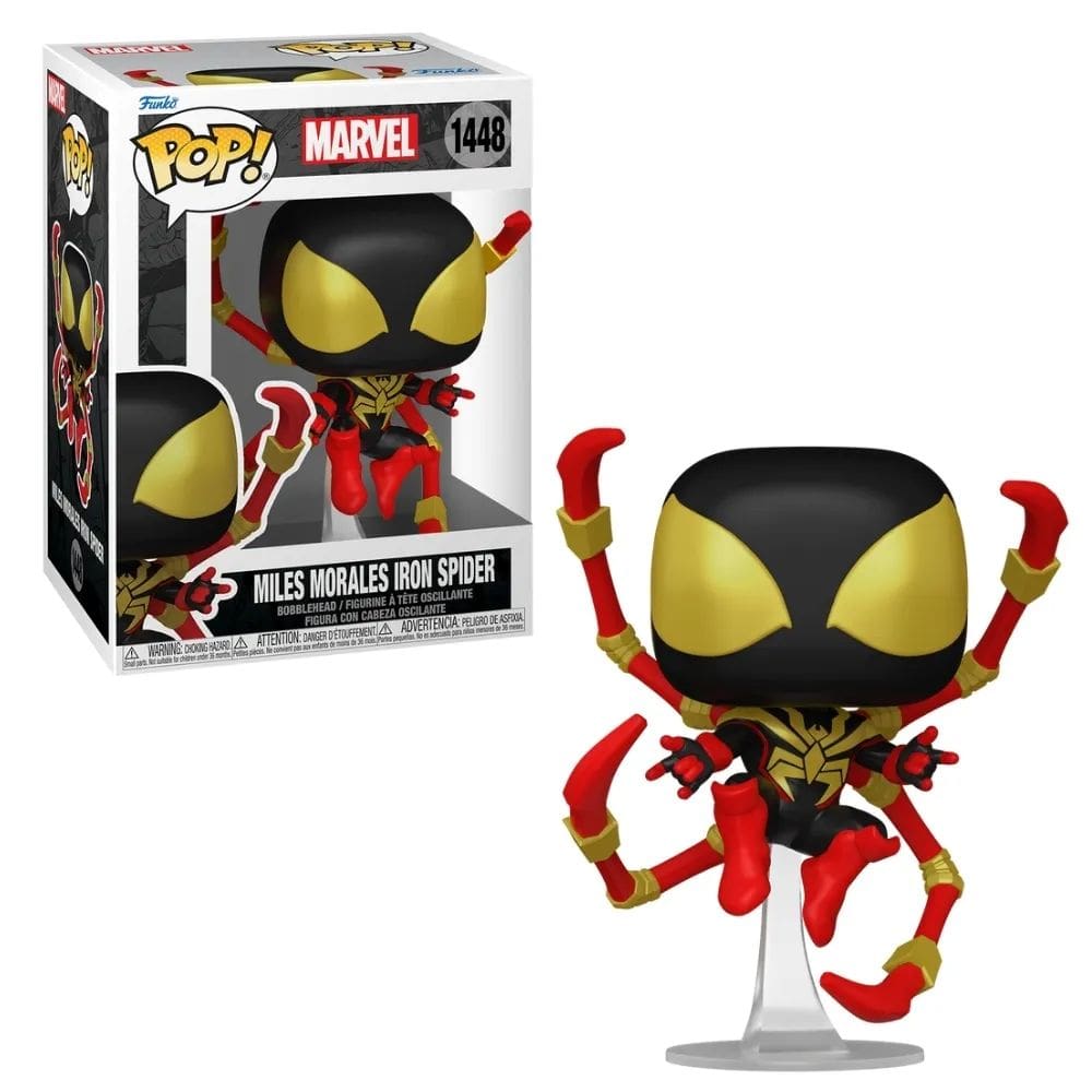Funko Pop! Marvel Spider-Man Comics: Miles Morales Iron Spider 1448